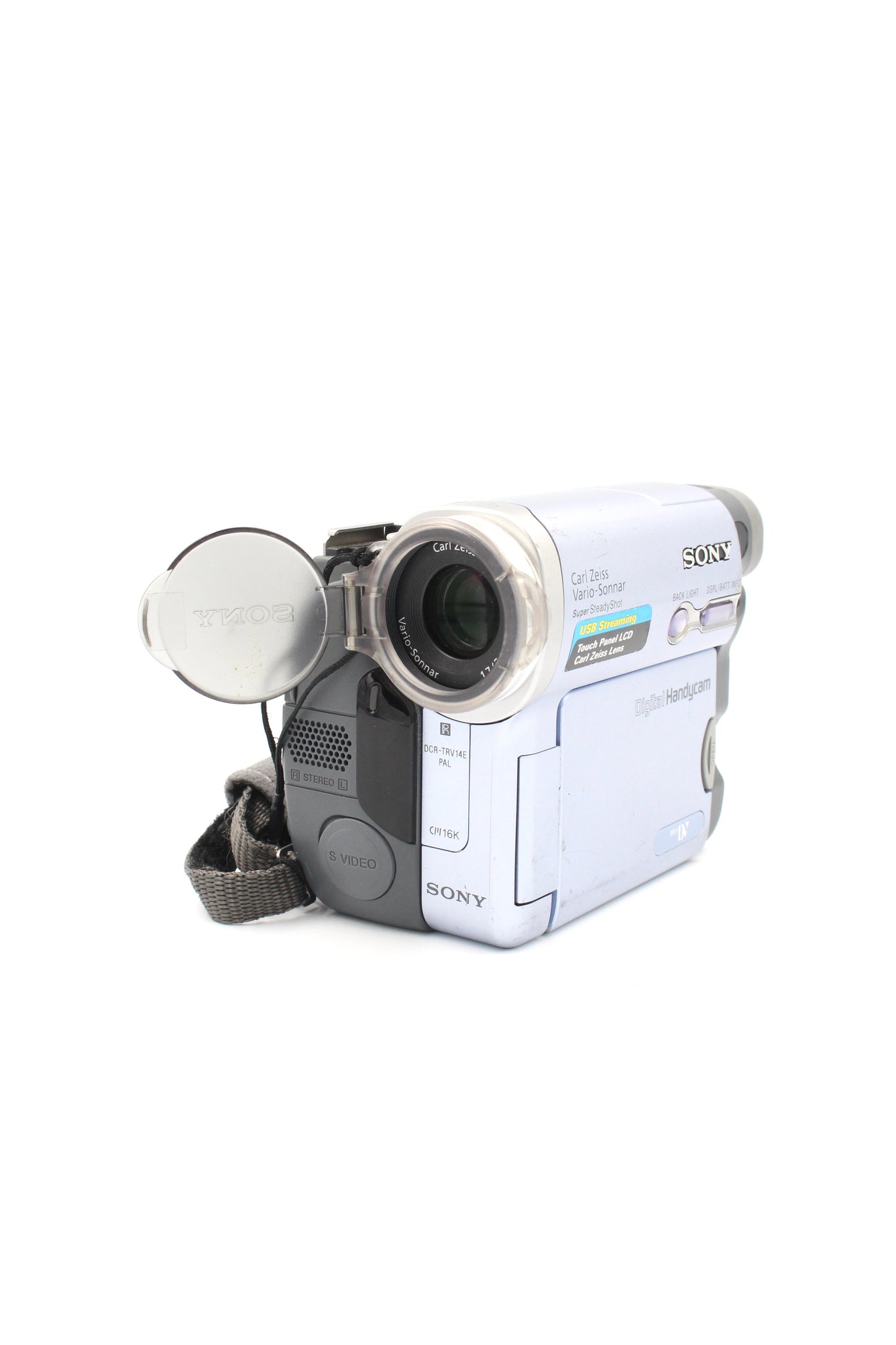 Sony DCR-TRV14E MiniDV Video Camera Camcorder Baby Blue Pal Model