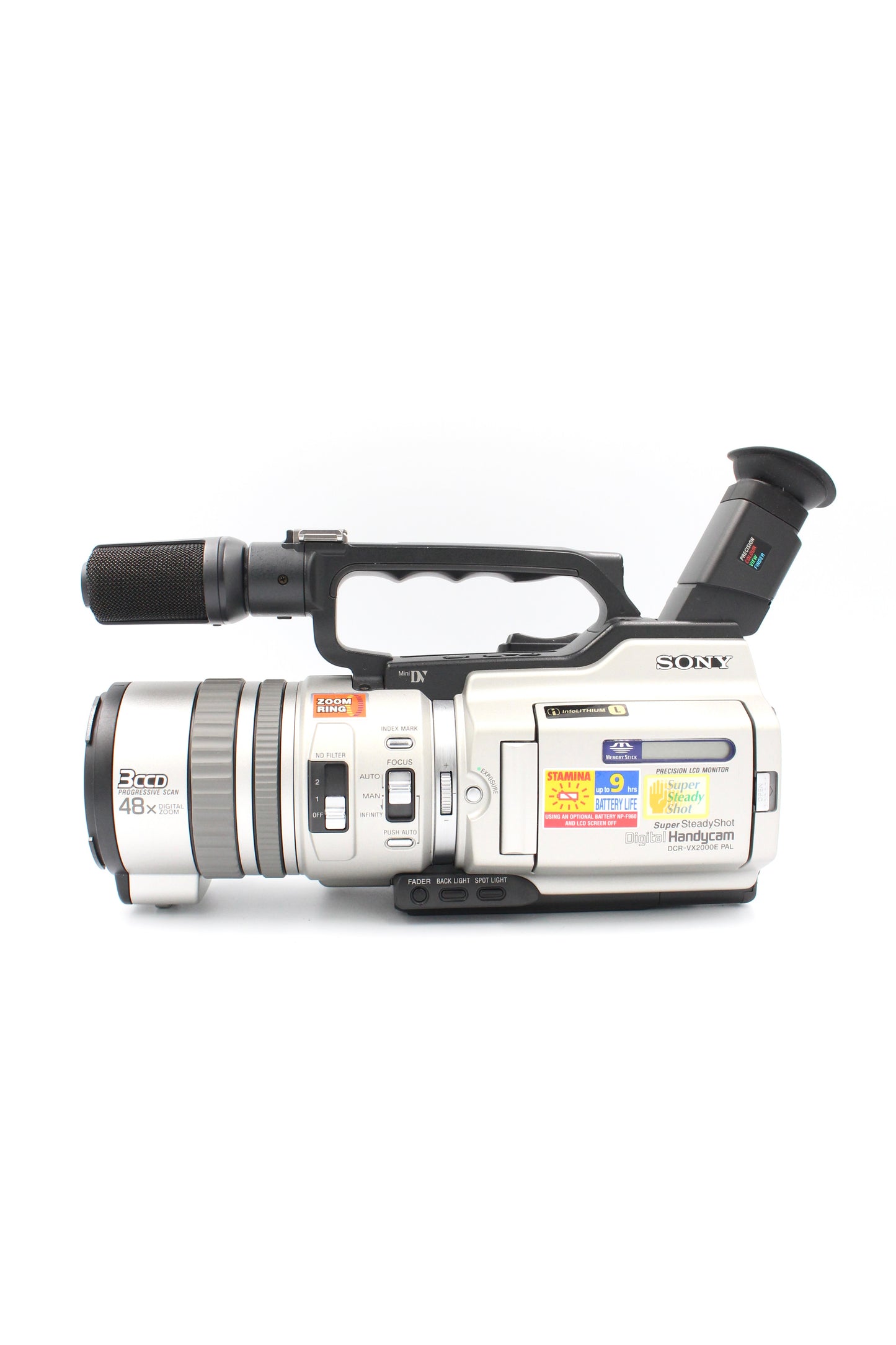 Sony DCR-VX2000E MiniDV Digital Video Camera Camcorder PAL Model