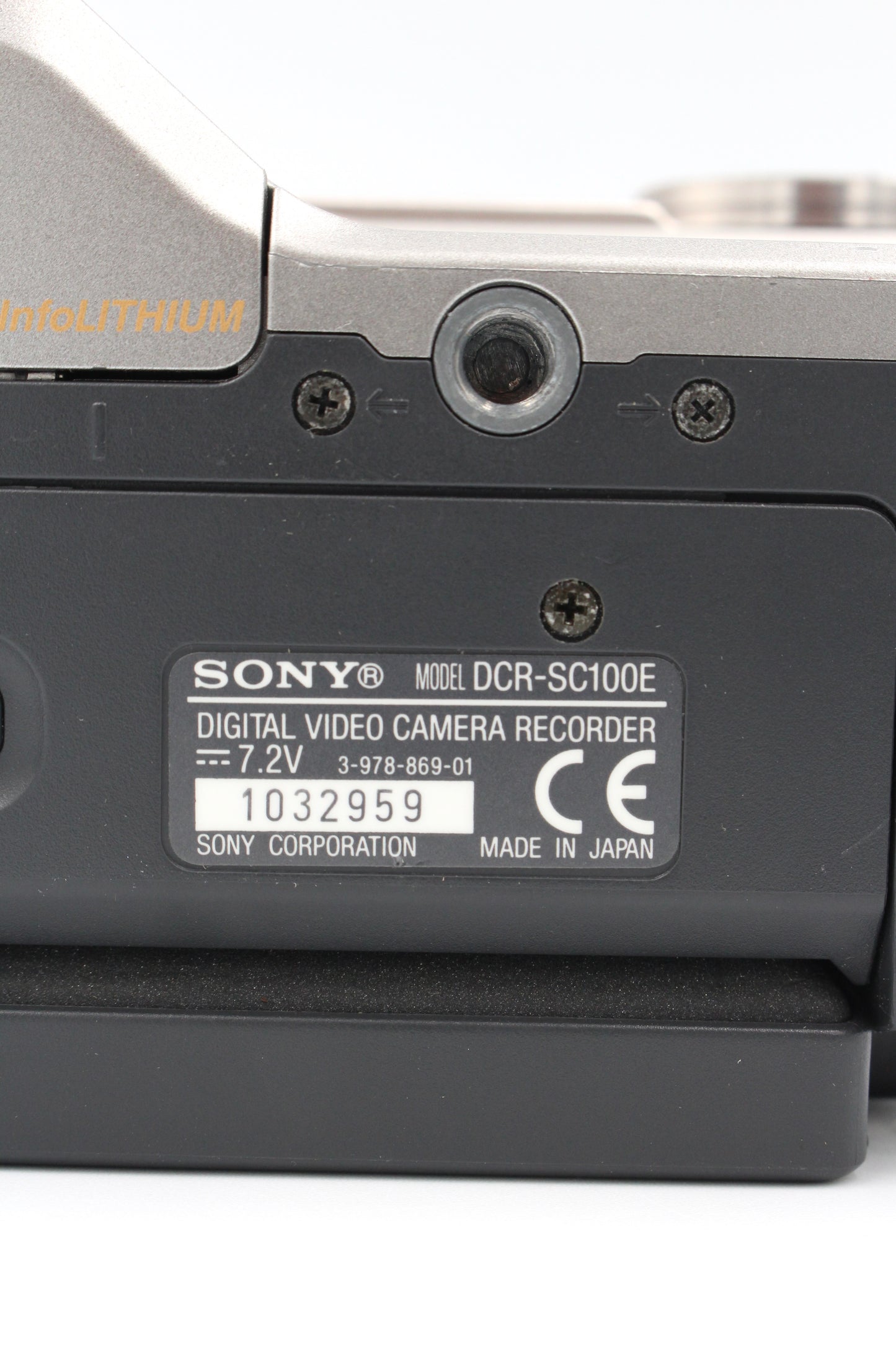 Sony DCR-SC100E MiniDV Digital Video Camcorder Camera PAL