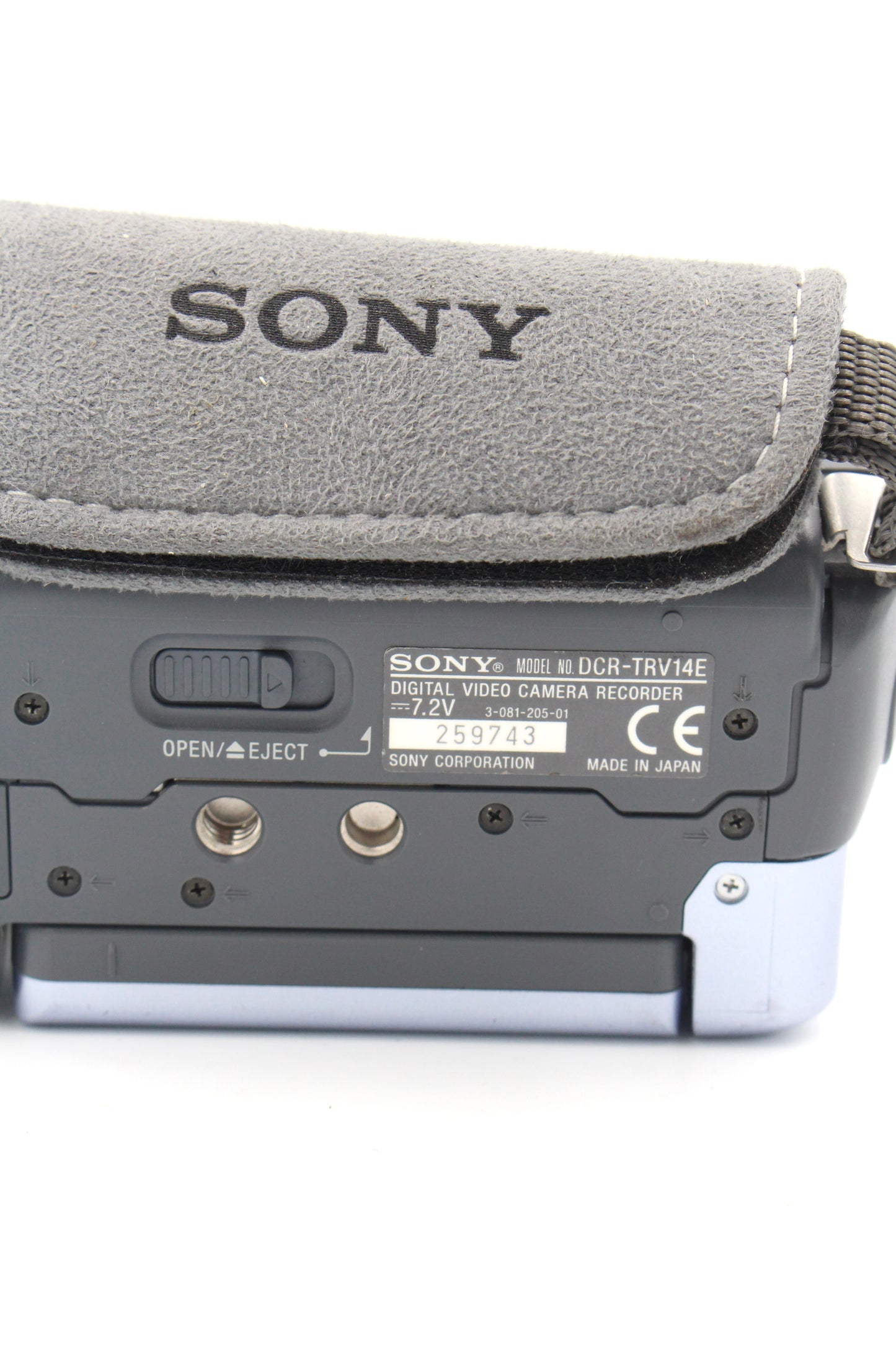 Sony DCR-TRV14E MiniDV Video Camera Camcorder Baby Blue Pal Model
