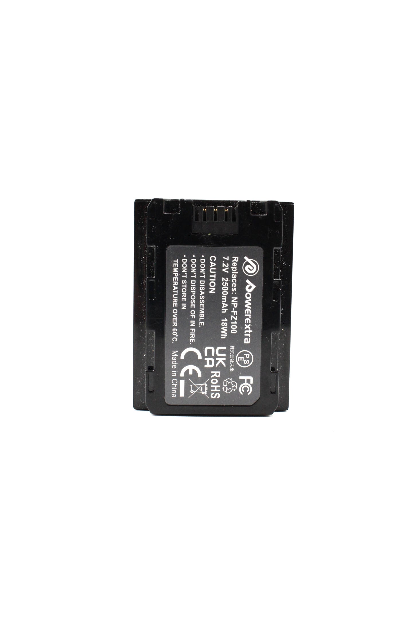 Sony NP-FZ100 Third Party Replacement Battery Unit 7.2V For A7 A7R A7S A Series