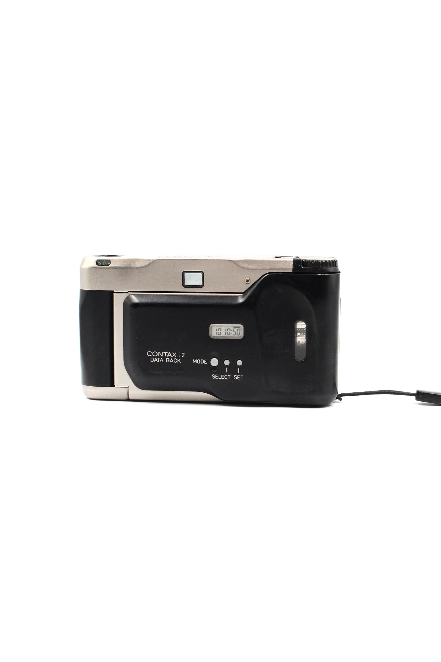 Contax T2 Titan 35mm Point and Shoot Silver Film Camera - With Data Back