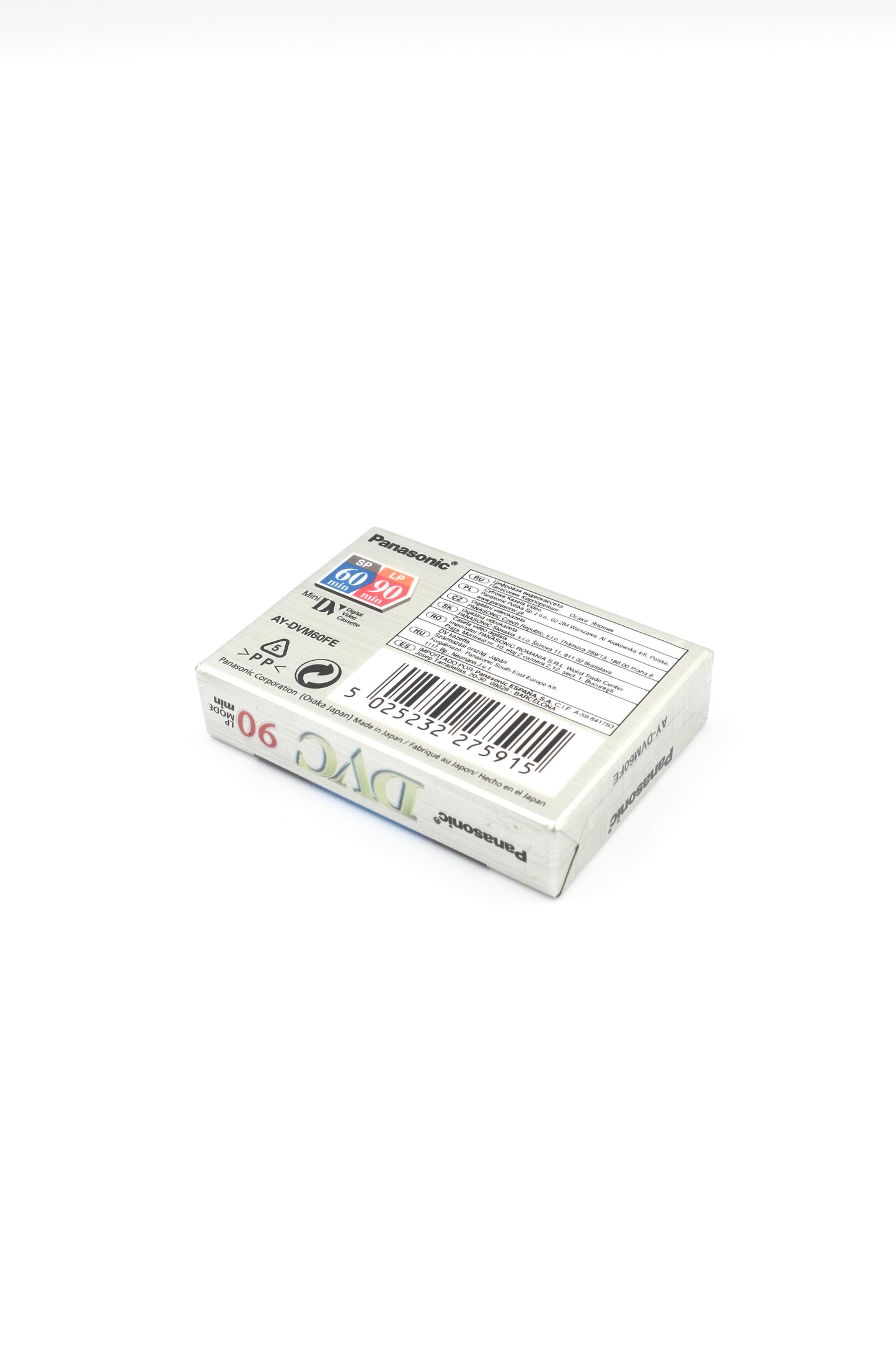 Panasonic DVC Mini DV Tape SP 60 Minute / LP 90 Minute