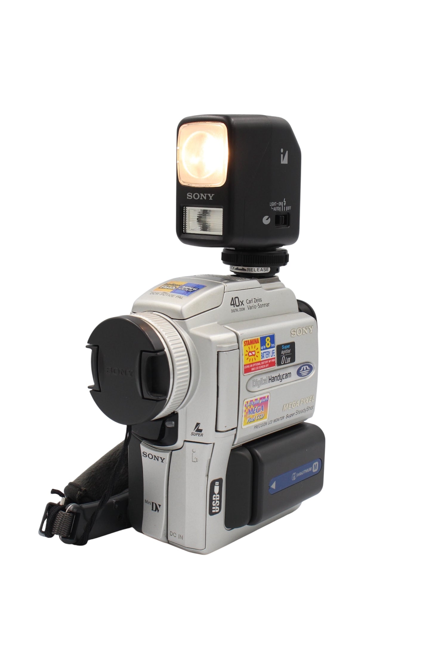 Sony HVL-FDH Video Flash Light Hot Shoe Mount for Sony Camcorders