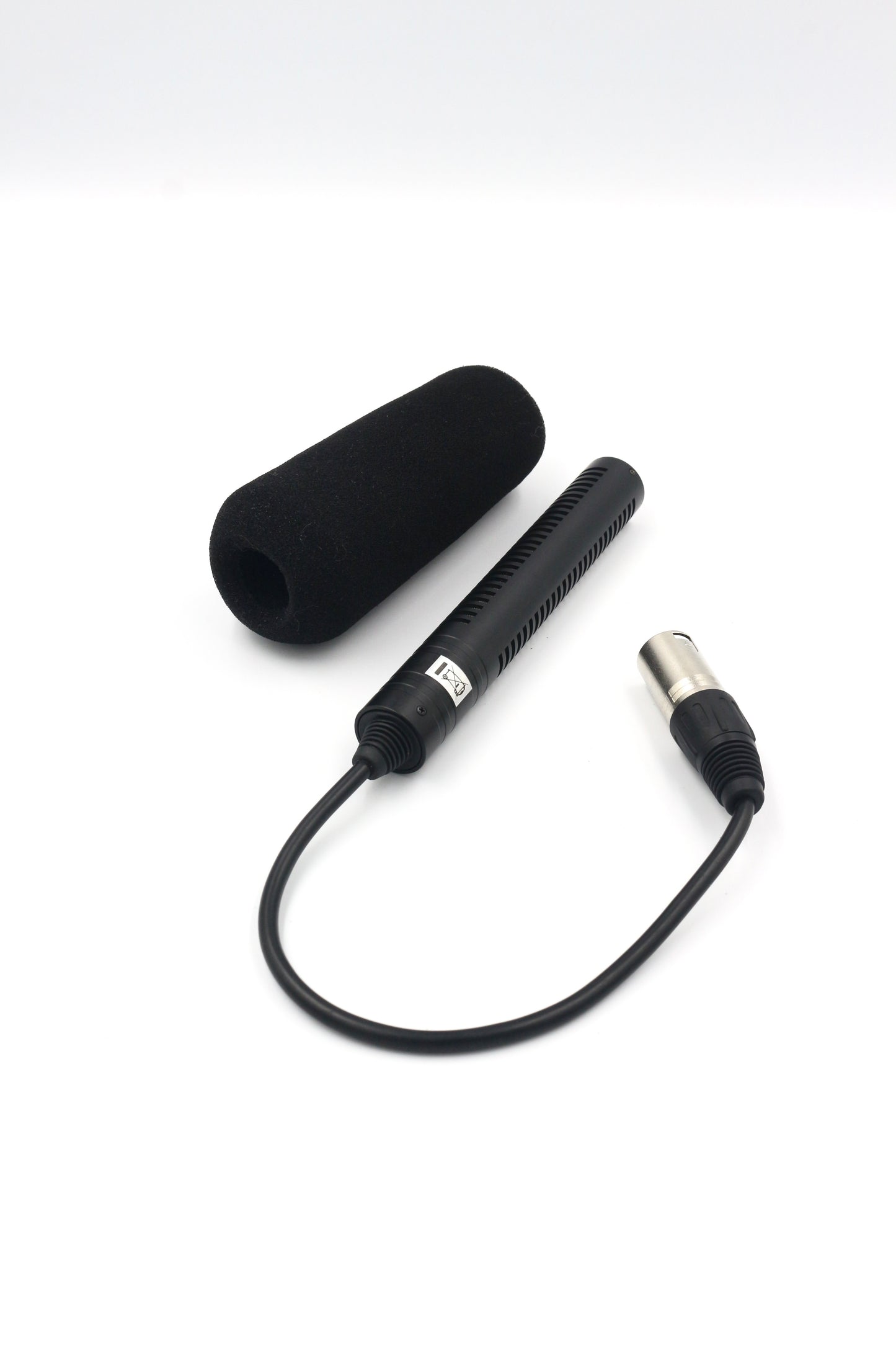 Unbranded XLR Shotgun Microphone Condenser With Wind Guard