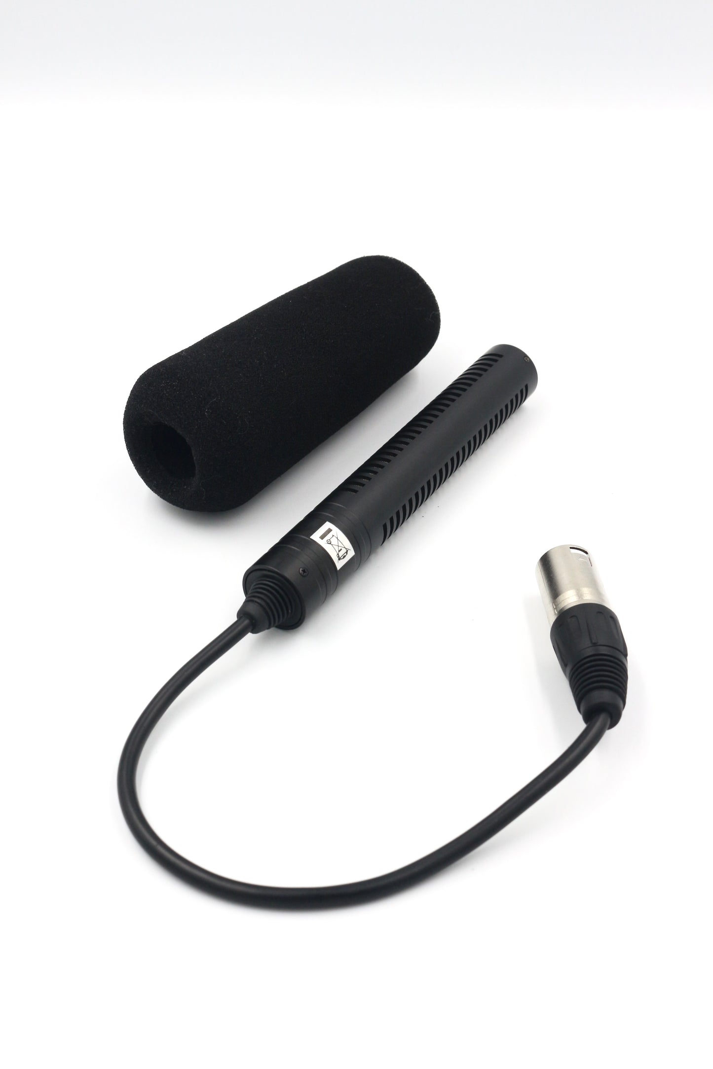 Unbranded XLR Shotgun Microphone Condenser With Wind Guard