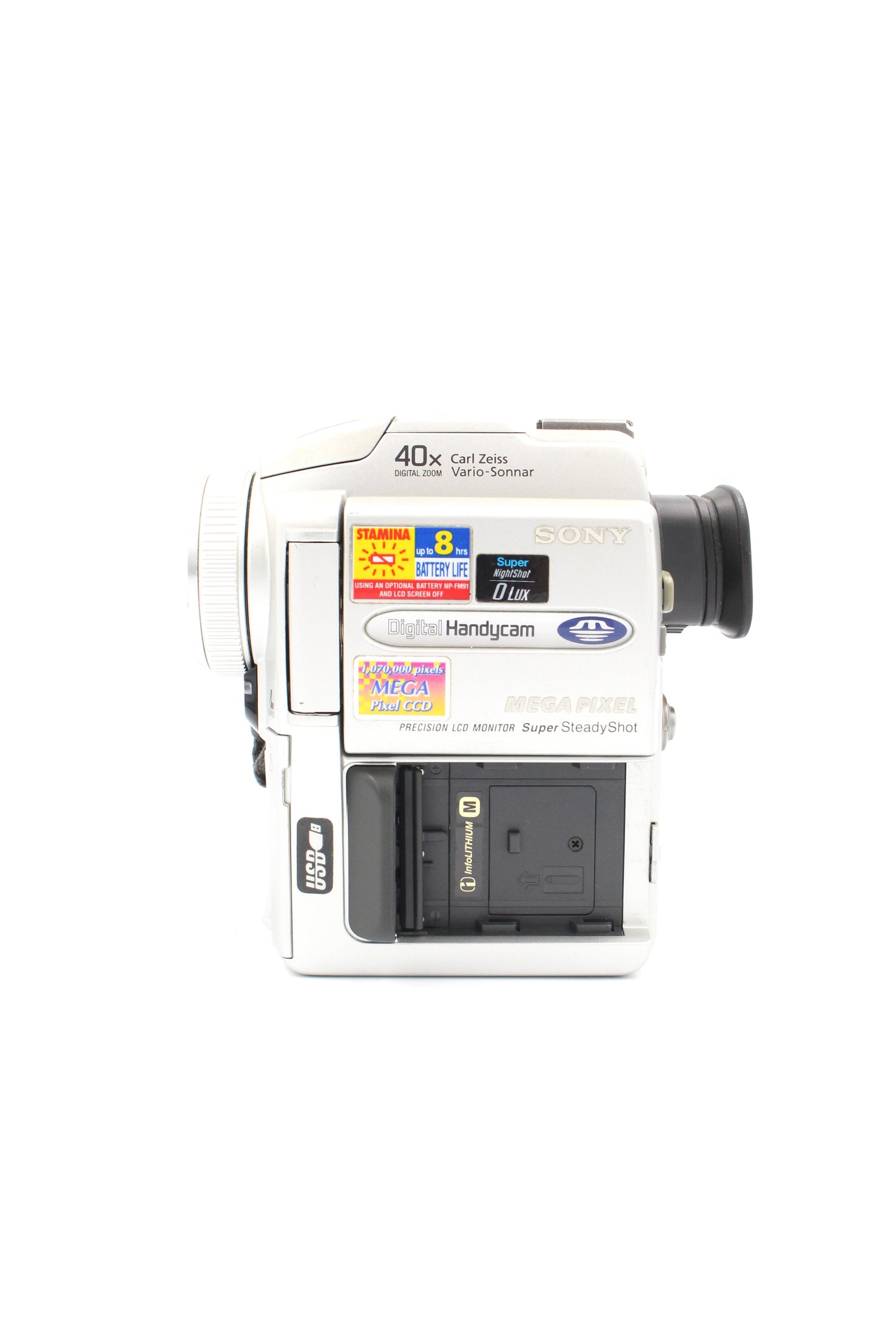 Sony DCR-PC110E MiniDV Digital Video Camcorder Camera PAL