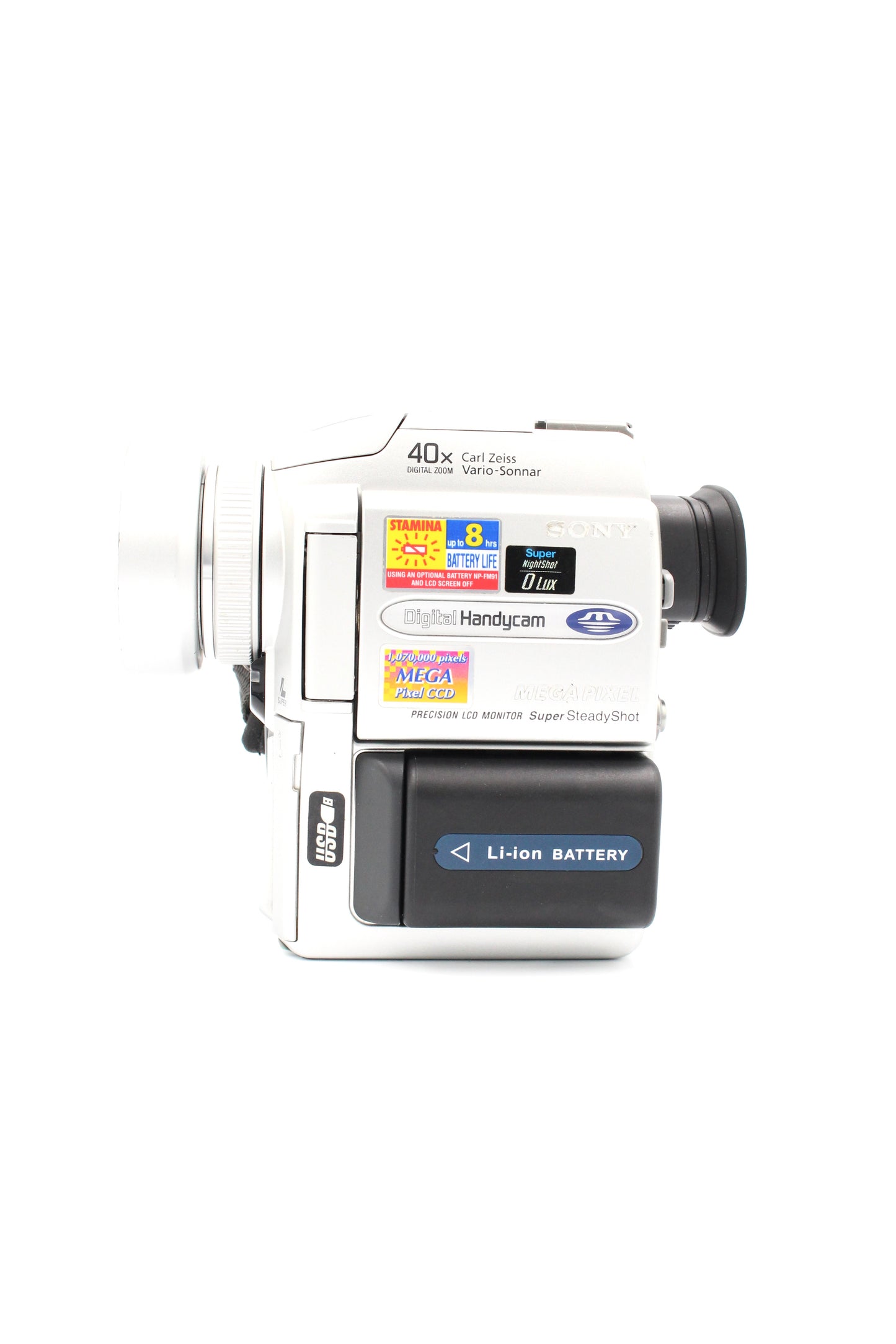 Sony DCR-PC110E MiniDV Digital Video Camcorder Camera PAL