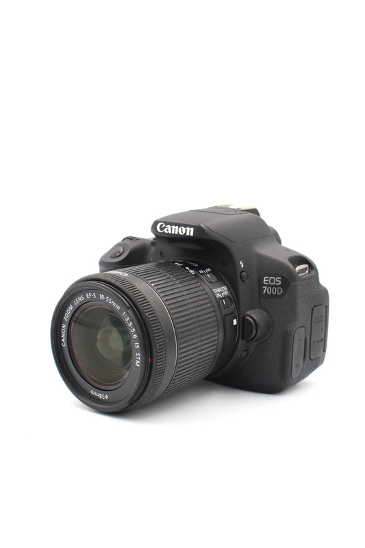 Canon EOS 700D DSLR Camera with 18-55mm Zoom Lens