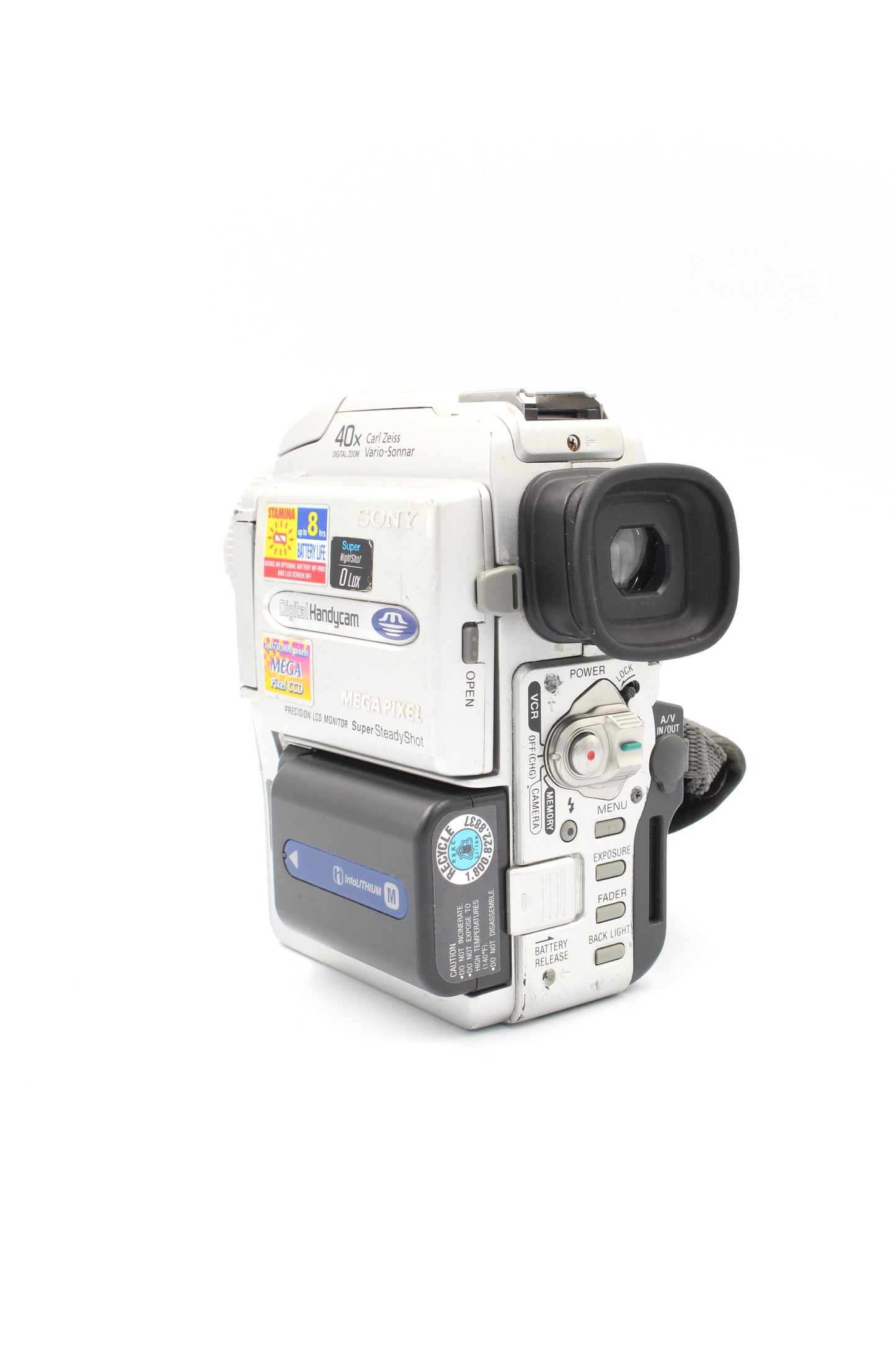 Sony DCR-PC110E MiniDV Digital Video Camcorder Camera PAL