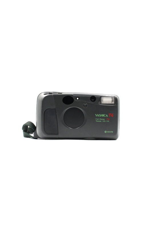 Yashica T4 Limited edition Safari 35mm Film Camera Carl Zeiss T* Tessar Excellent