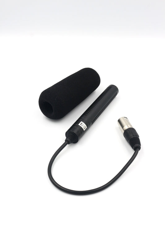 Unbranded XLR Shotgun Microphone Condenser With Wind Guard